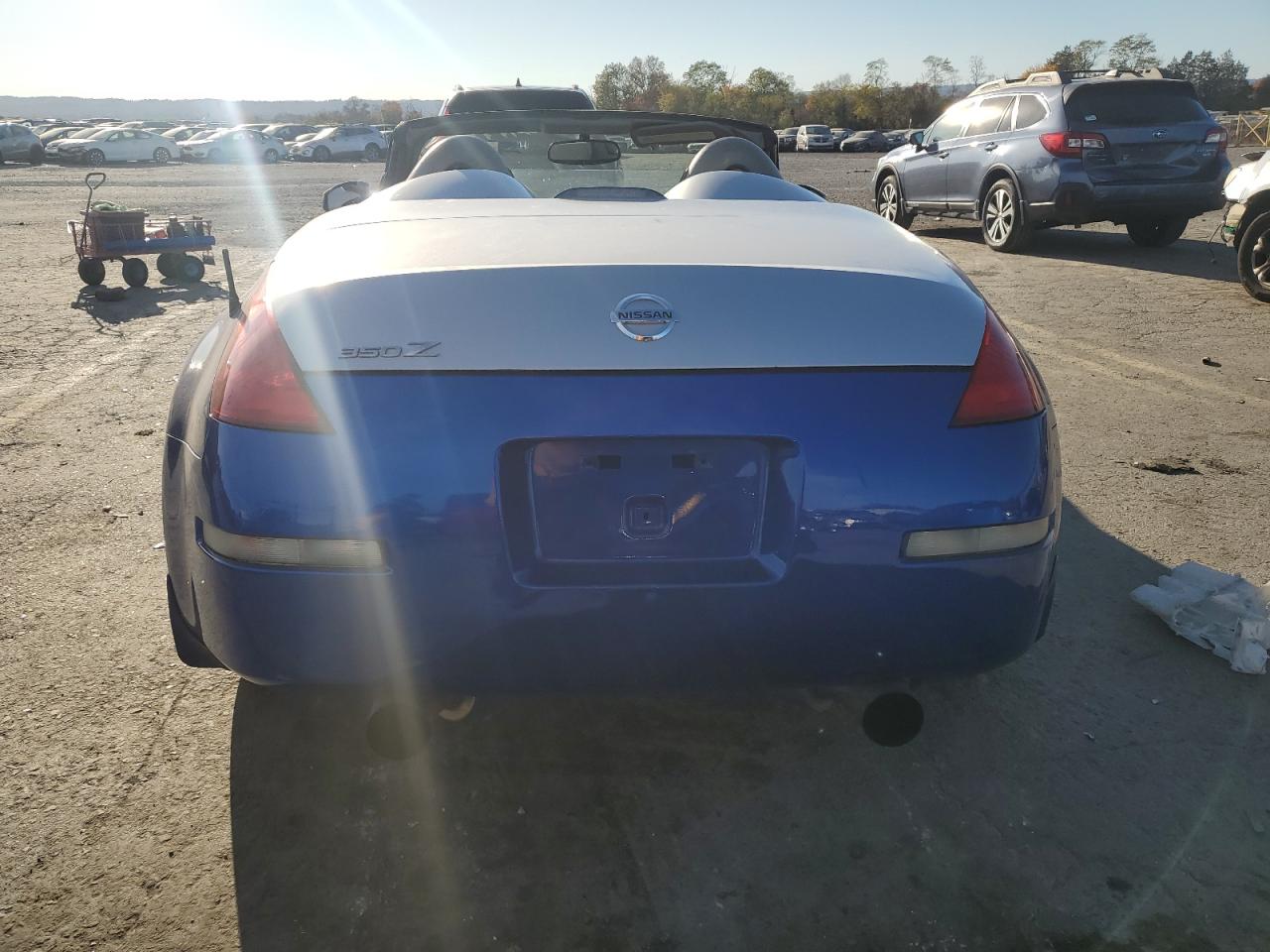 2004 Nissan 350Z VIN JN1AZ36A64T010843 Copart auction photo, front end damage thumbnail 6