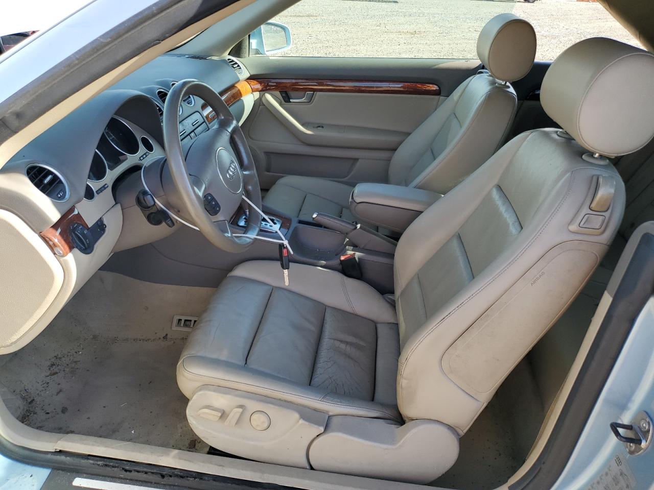 2005 Audi A4 VIN WAUDT48H25K007566 Copart auction photo, front end damage thumbnail 7