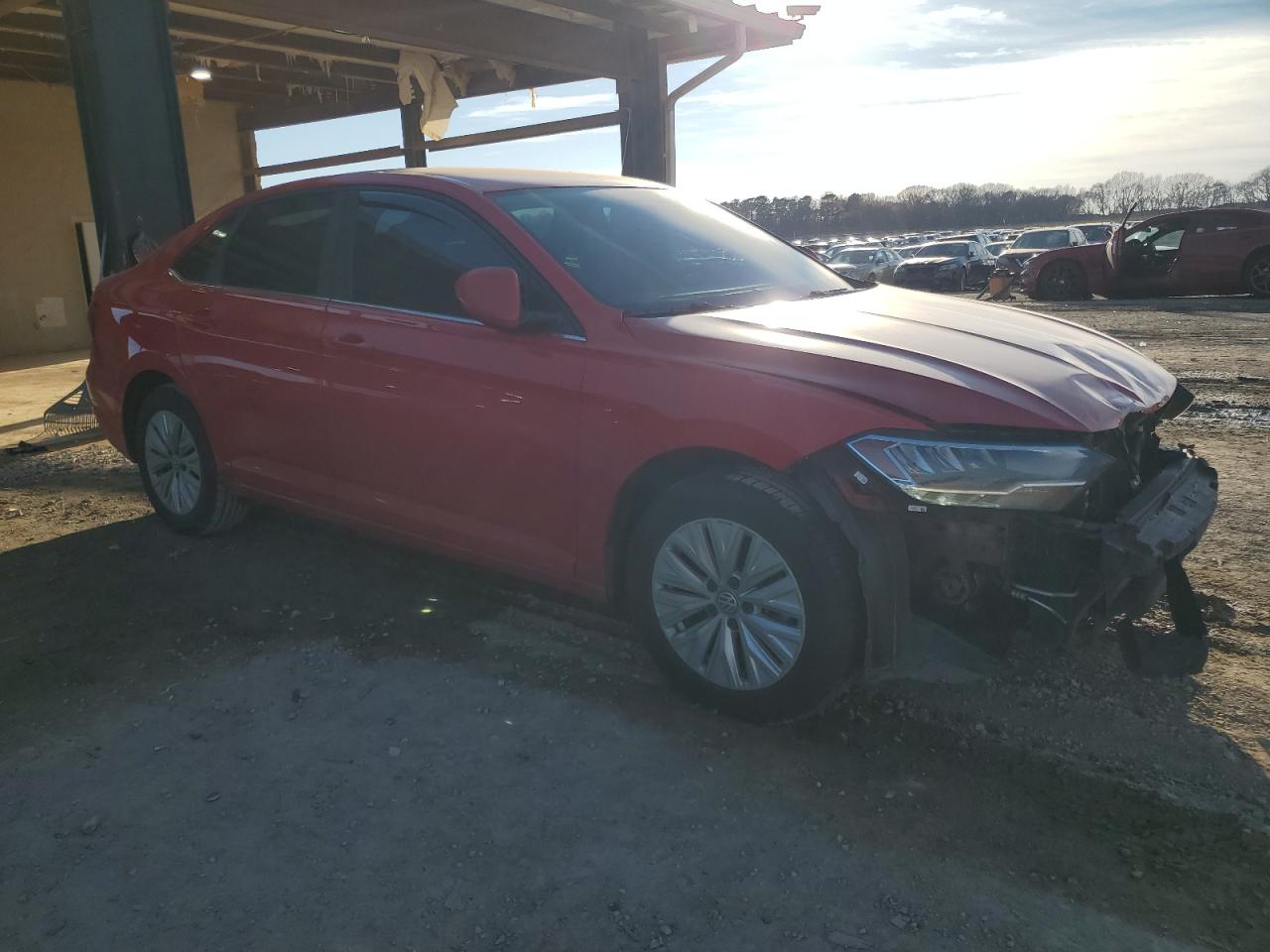 2019 Volkswagen Jetta VIN 3VWC57BU1KM055173 Copart auction photo, front end damage thumbnail 4
