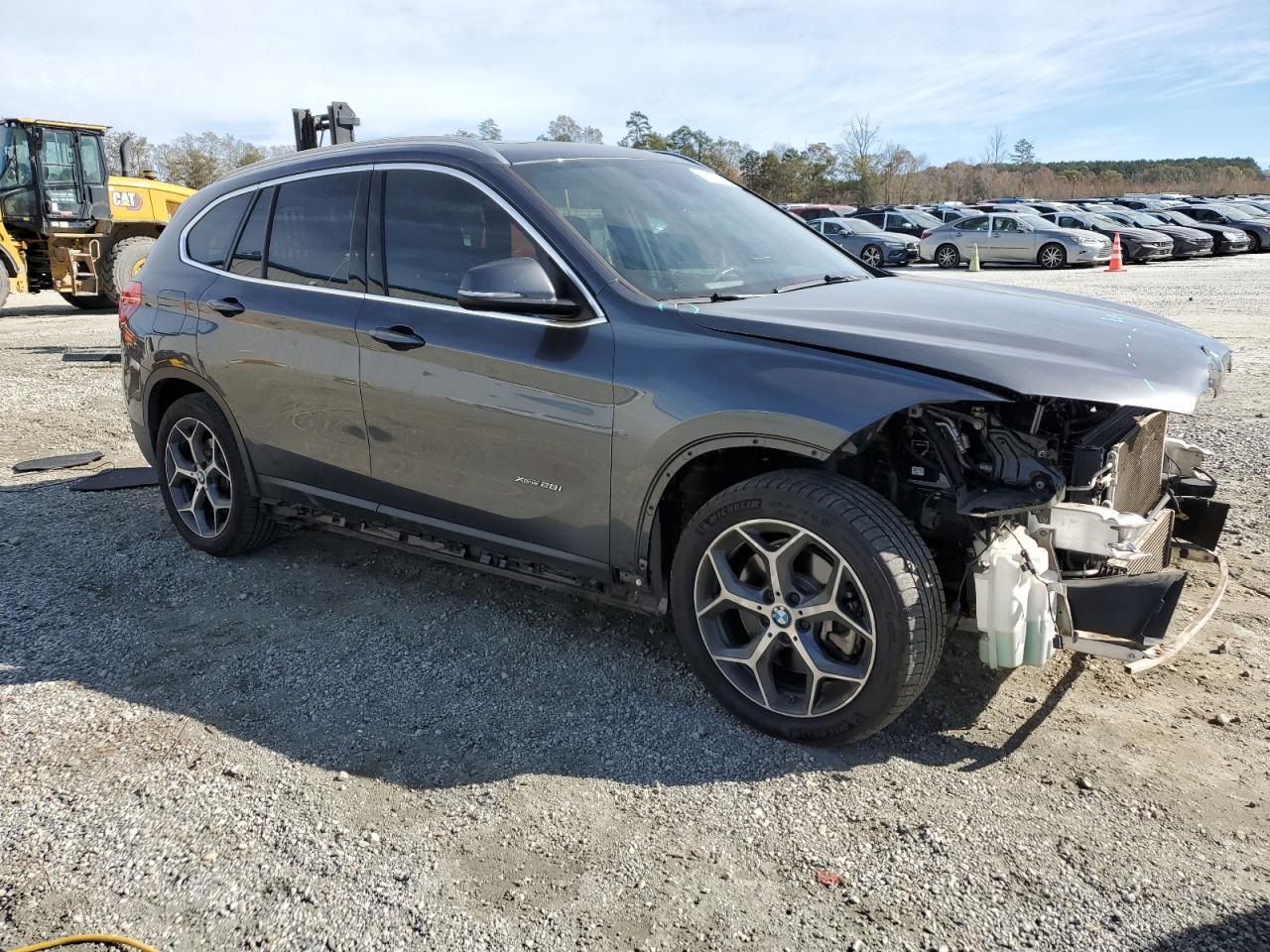 2016 BMW X1 VIN WBXHT3C38G5E49849 Copart auction photo, front end damage thumbnail 4