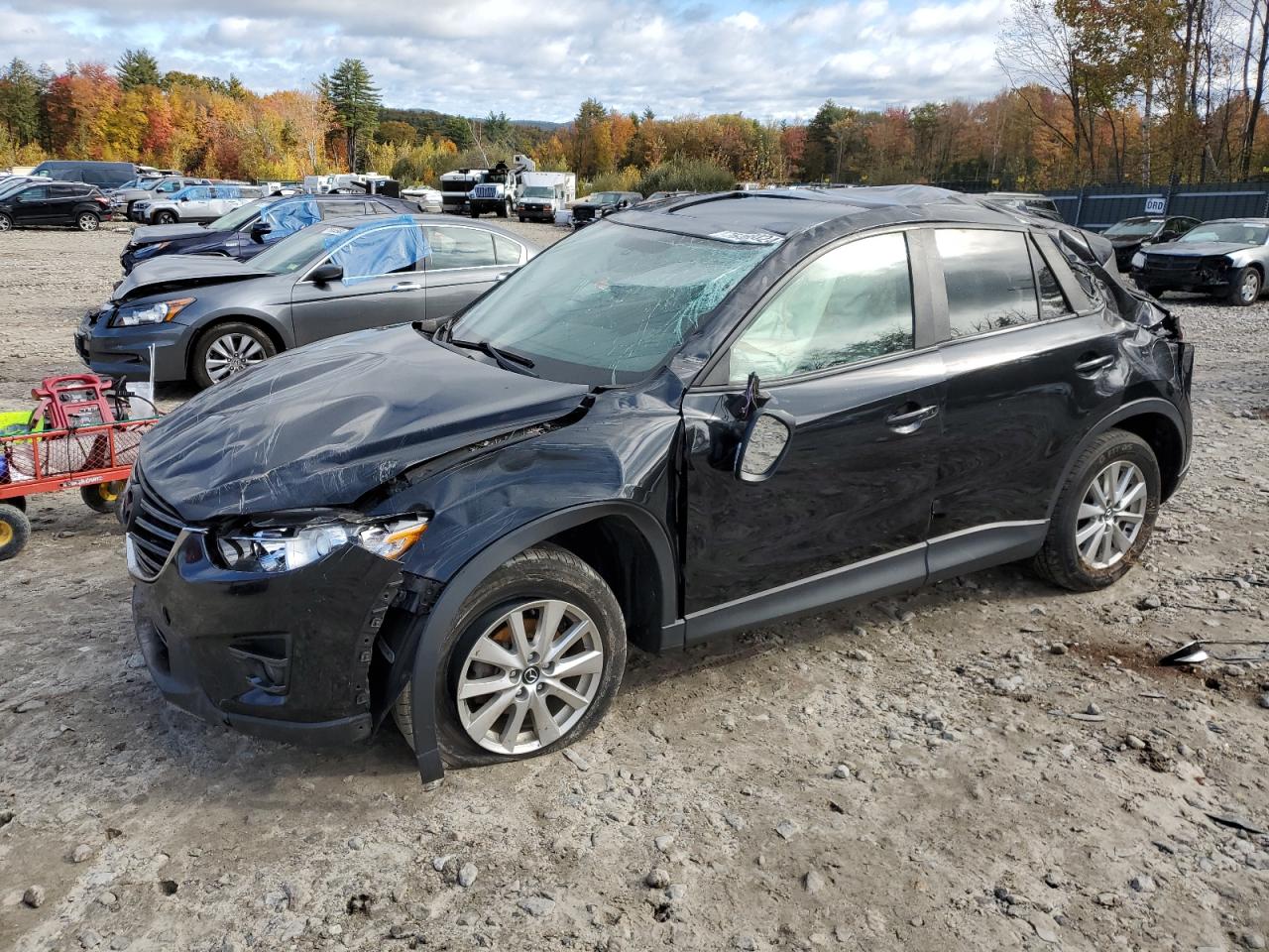 2016 Mazda CX-5 VIN JM3KE4CY3G0855215