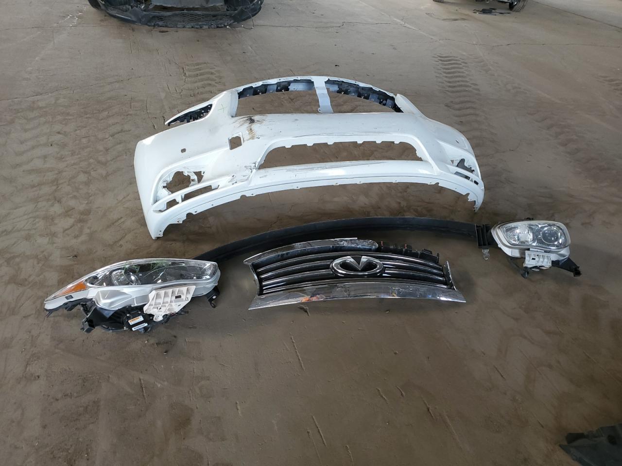 2013 Infiniti JX VIN 5N1AL0MM1DC316600 Copart auction photo, front end damage thumbnail 13