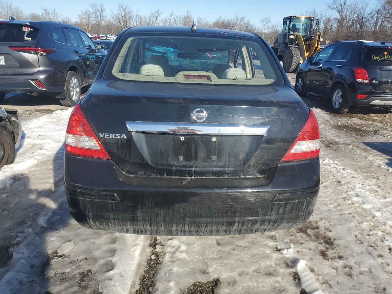 2009 Nissan Versa VIN 3N1BC11E49L368717 Copart auction photo, rollover damage thumbnail 6