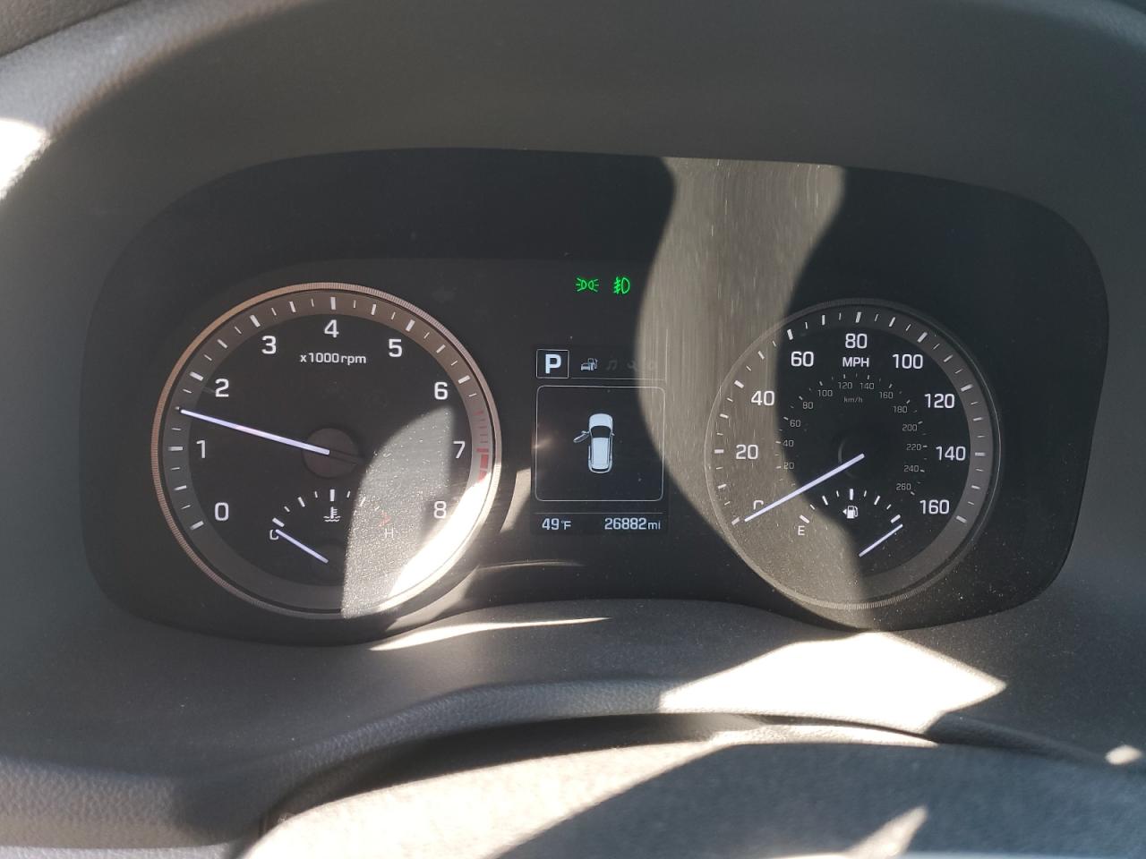 2017 Hyundai Tucson VIN KM8J3CA41HU470715 Copart auction photo, rear end damage thumbnail 9