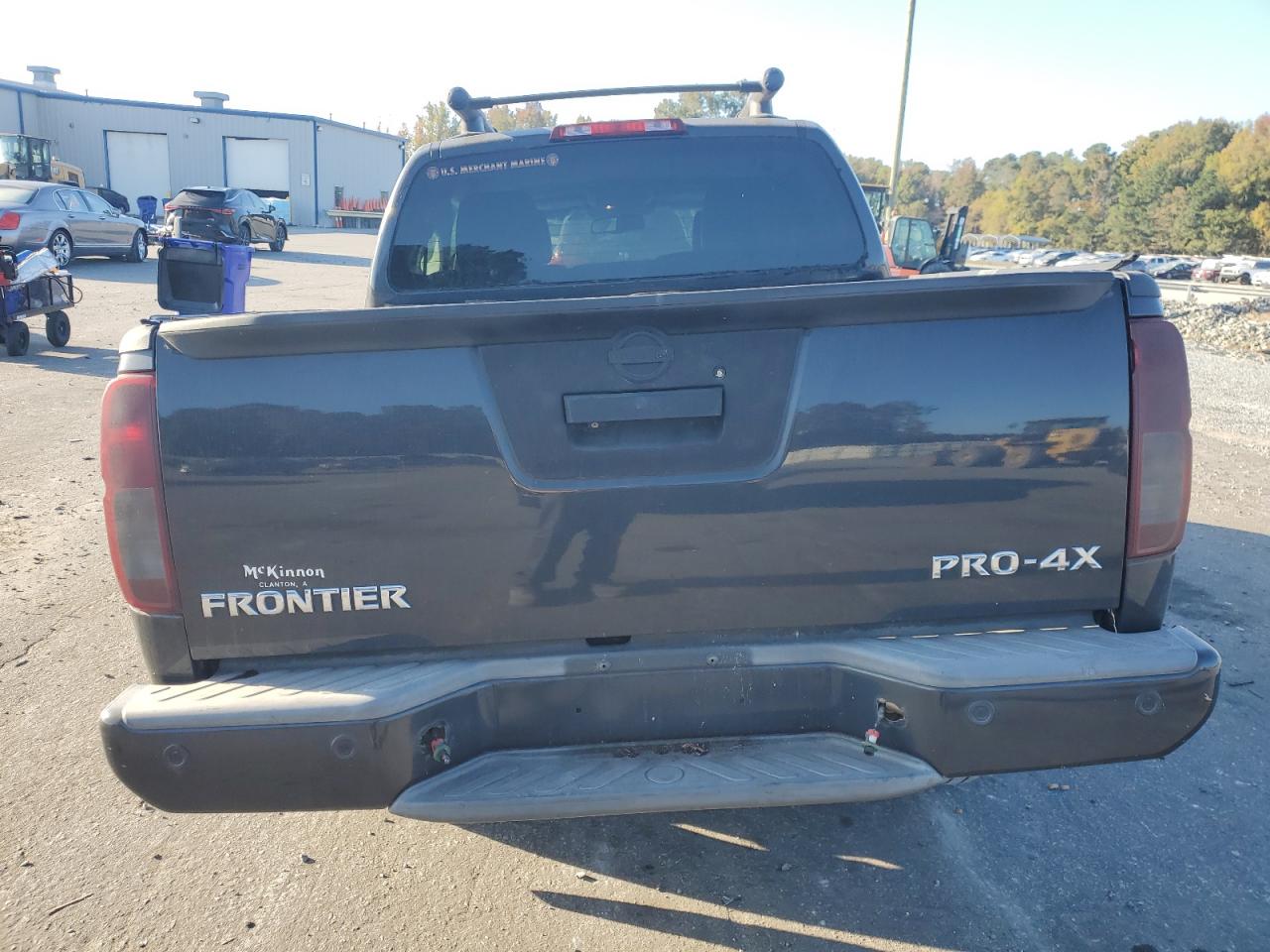 2015 Nissan Navara (Frontier) VIN 1N6AD0EVXFN703059 Copart auction photo, side / front end damage thumbnail 6