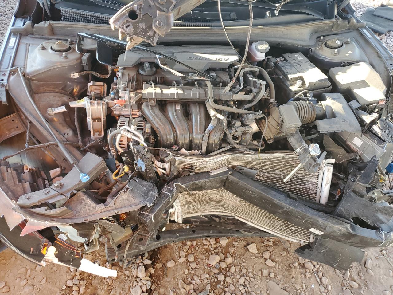 2023 Hyundai Elantra VIN KMHLM4AG2PU437484 Copart auction photo, front end damage thumbnail 13