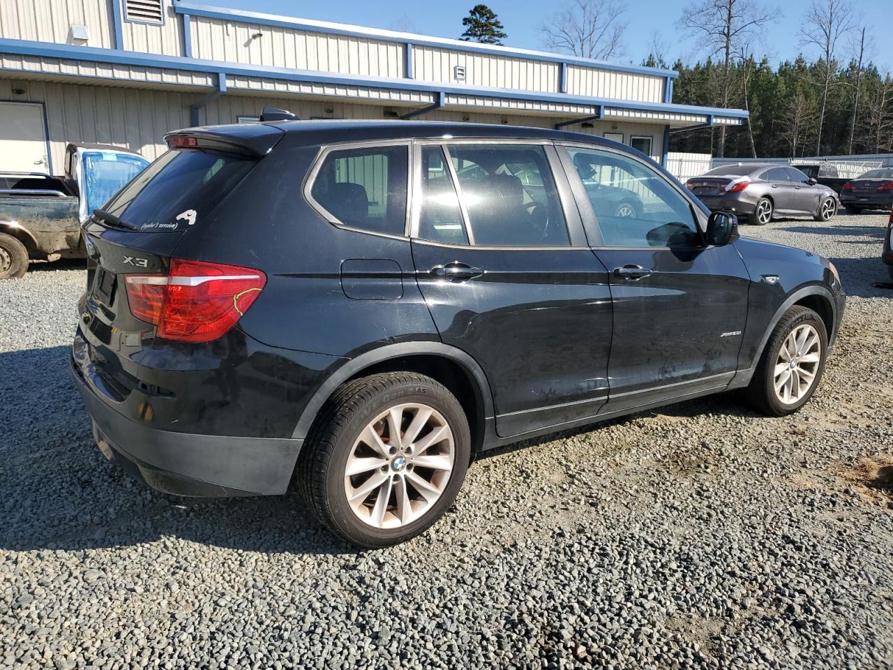2013 BMW X3 VIN 5UXWX9C52D0A21229 Copart auction photo, rear end damage thumbnail 3
