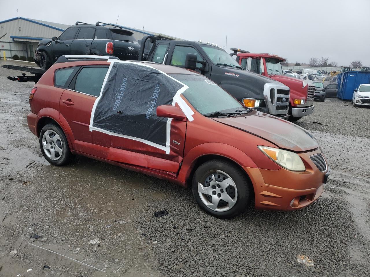 2005 Pontiac Vibe VIN 5Y2SL63865Z414911 Copart auction photo, side / minor dent/scratches damage thumbnail 4