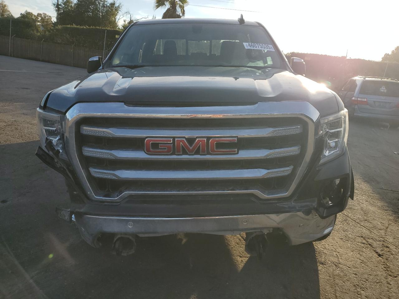2020 GMC Sierra VIN 3GTU9BED9LG304930 Copart auction photo, front end / side damage thumbnail 5