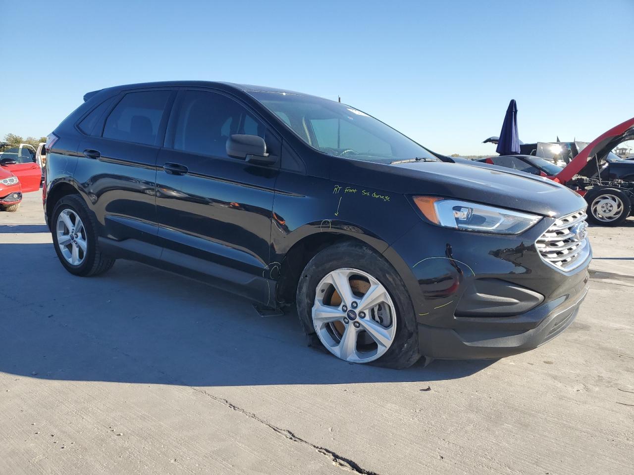 2019 Ford Edge VIN 2FMPK4G91KBB17765 Copart auction photo, rear end damage thumbnail 4