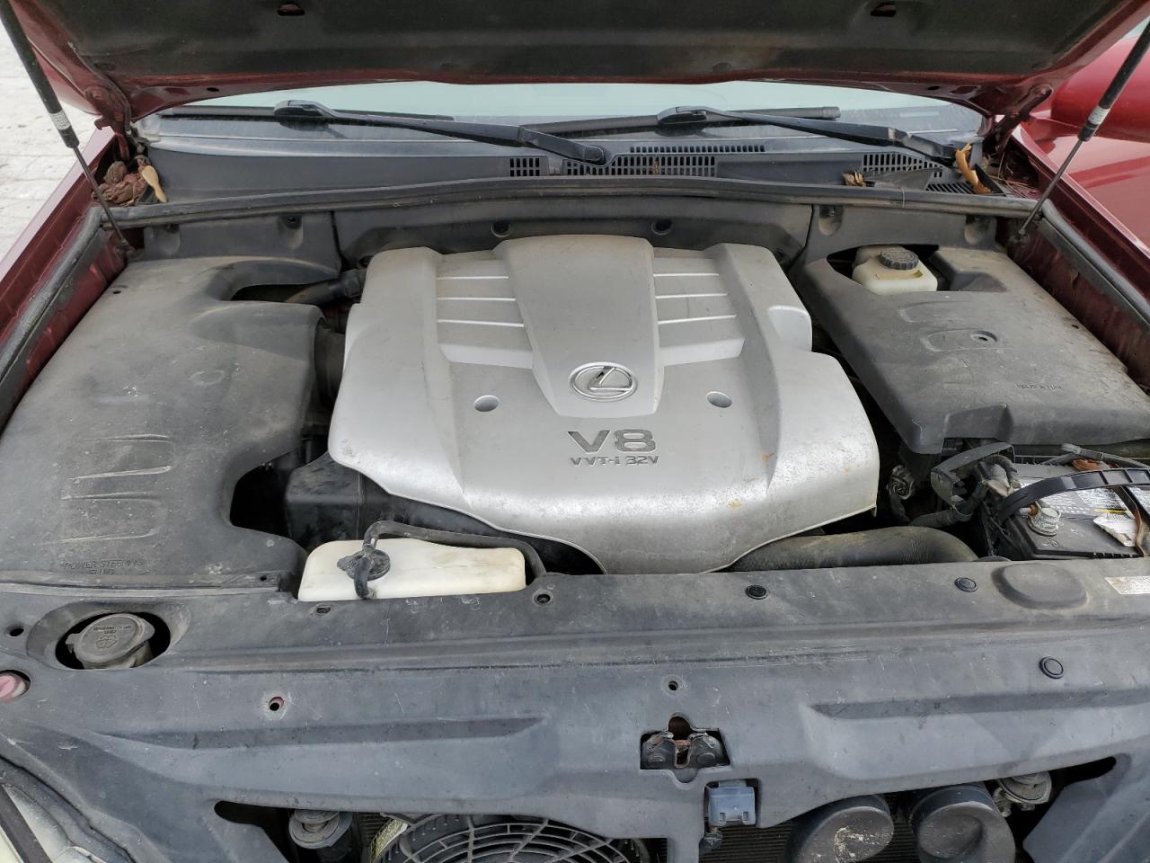 2008 Lexus GX VIN JTJBT20XX80152921 Copart auction photo, front end / rear end damage thumbnail 12