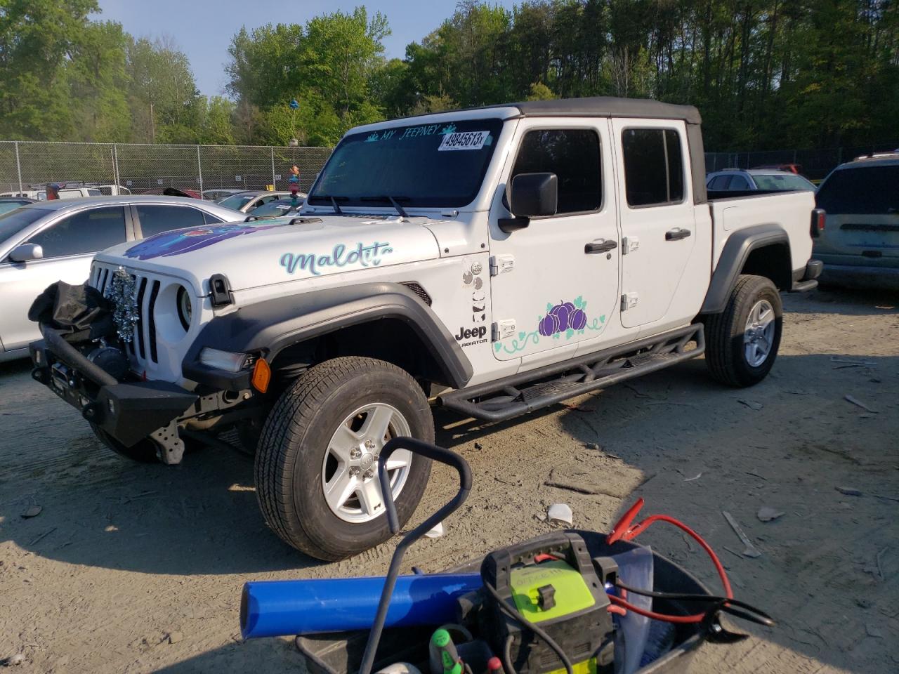2020 Jeep Gladiator VIN 1C6HJTAG2LL131387