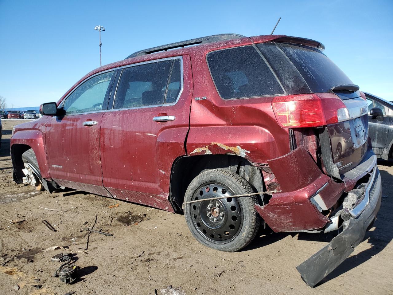 2016 GMC Terrain VIN 2GKFLTEK1G6186926 Copart auction photo, rear end / side damage thumbnail 2
