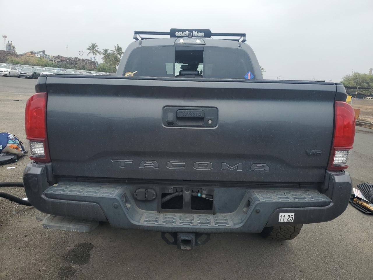 2019 Toyota Tacoma VIN 3TMCZ5AN2KM263939 Copart auction photo, front end / side damage thumbnail 6