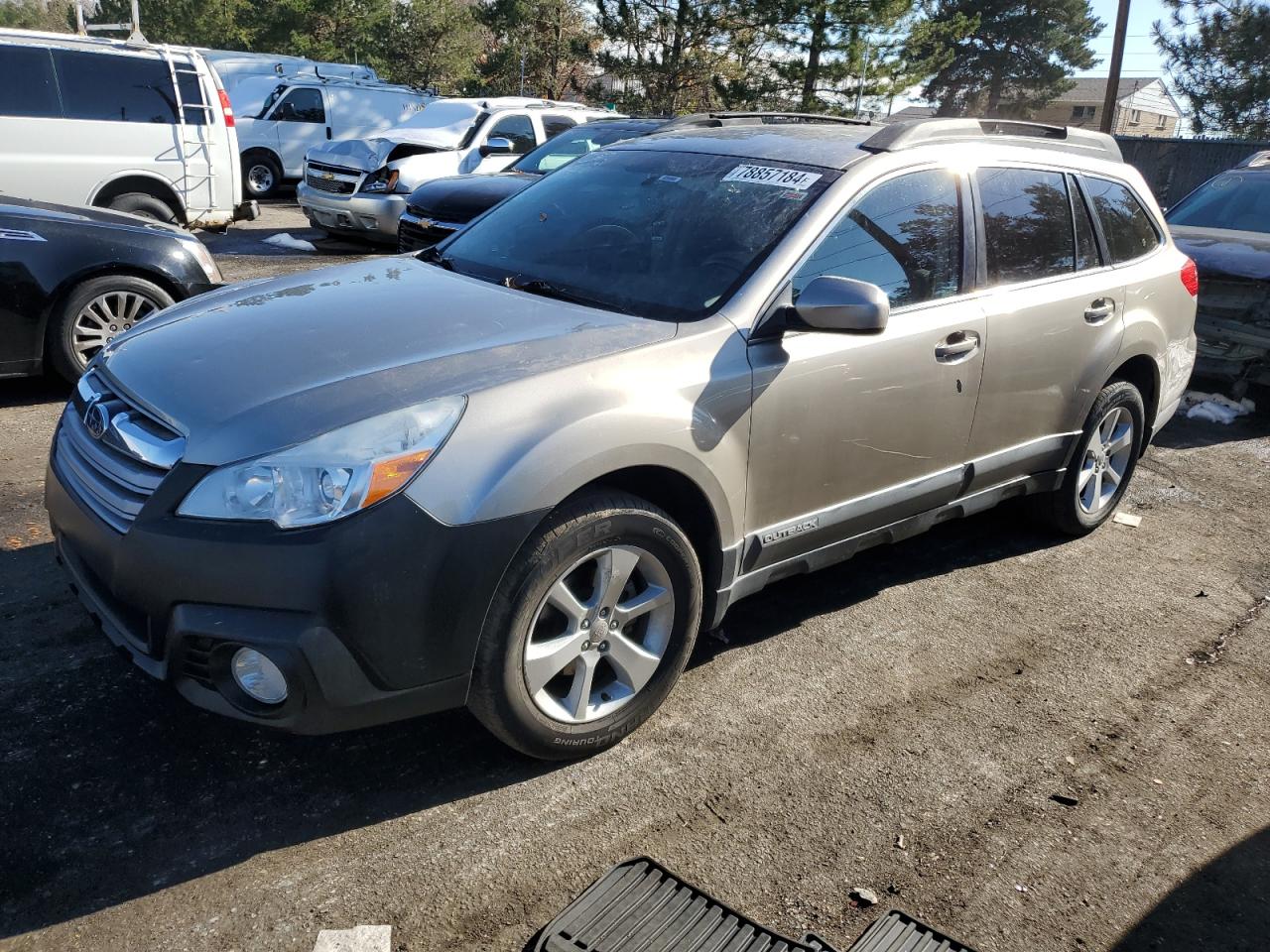 2014 Subaru Outback VIN 4S4BRCCC1E3282141