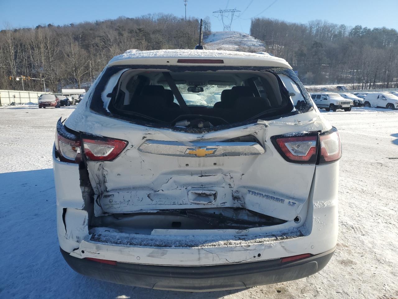 2016 Chevrolet Traverse VIN 1GNKVHKD4GJ149516 Copart auction photo, rear end damage thumbnail 6