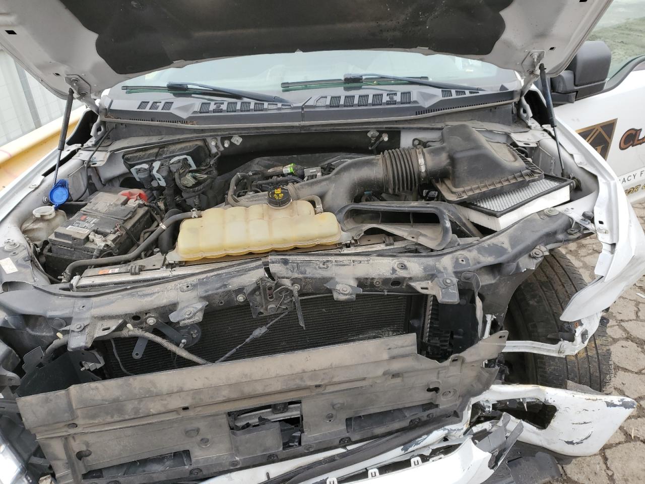 2019 Ford F-150 VIN 1FTEW1EP3KFD32658 Copart auction photo, front end / rear end damage thumbnail 12