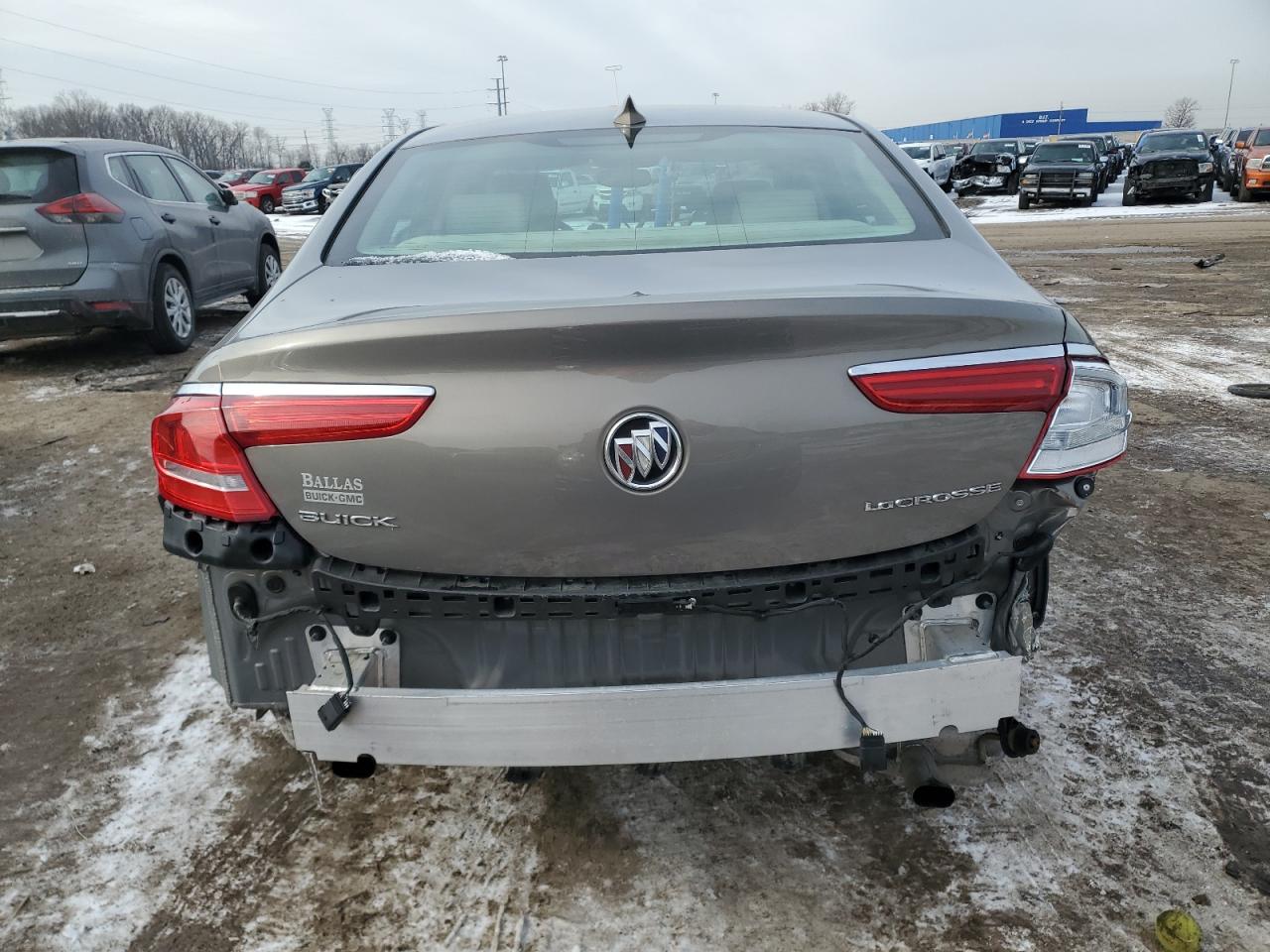 2018 Buick LaCrosse VIN 1G4ZP5SS1JU111791 Copart auction photo, rear end damage thumbnail 6