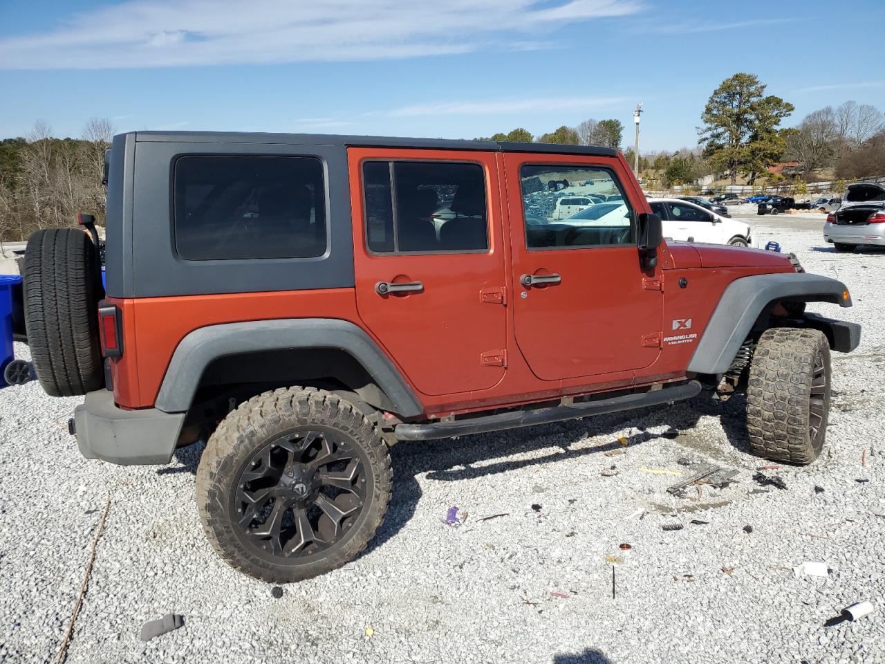 2009 Jeep Wrangler VIN 1J4GA39199L741987 Copart auction photo, front end / mechanical damage thumbnail 3
