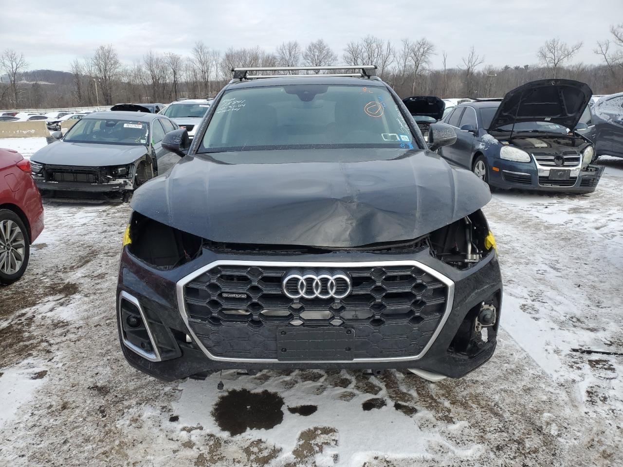 2024 Audi Q5 VIN WA1GAAFY7R2045740 Copart auction photo, front end / minor dent/scratches damage thumbnail 5