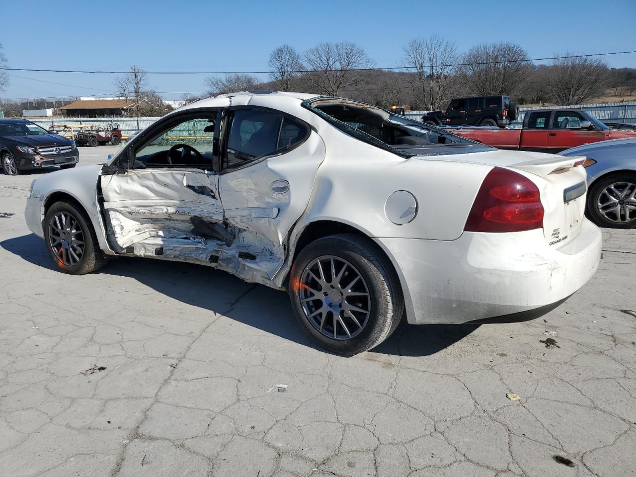 2007 Pontiac Grand Prix VIN 2G2WP552871160725 Copart auction photo, side damage thumbnail 2