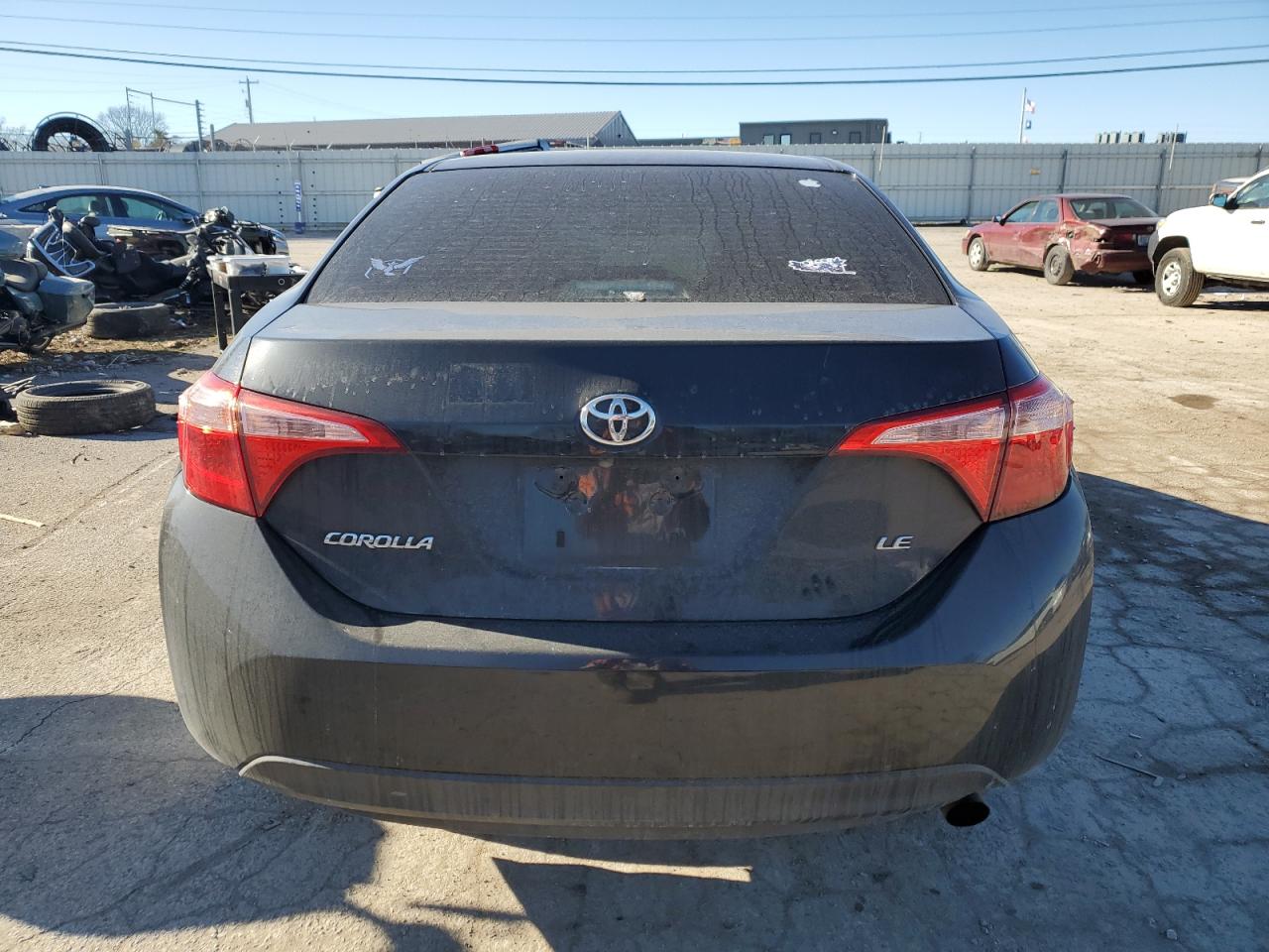2018 Toyota Corolla VIN 2T1BURHE5JC033911 Copart auction photo, front end / undercarriage damage thumbnail 6