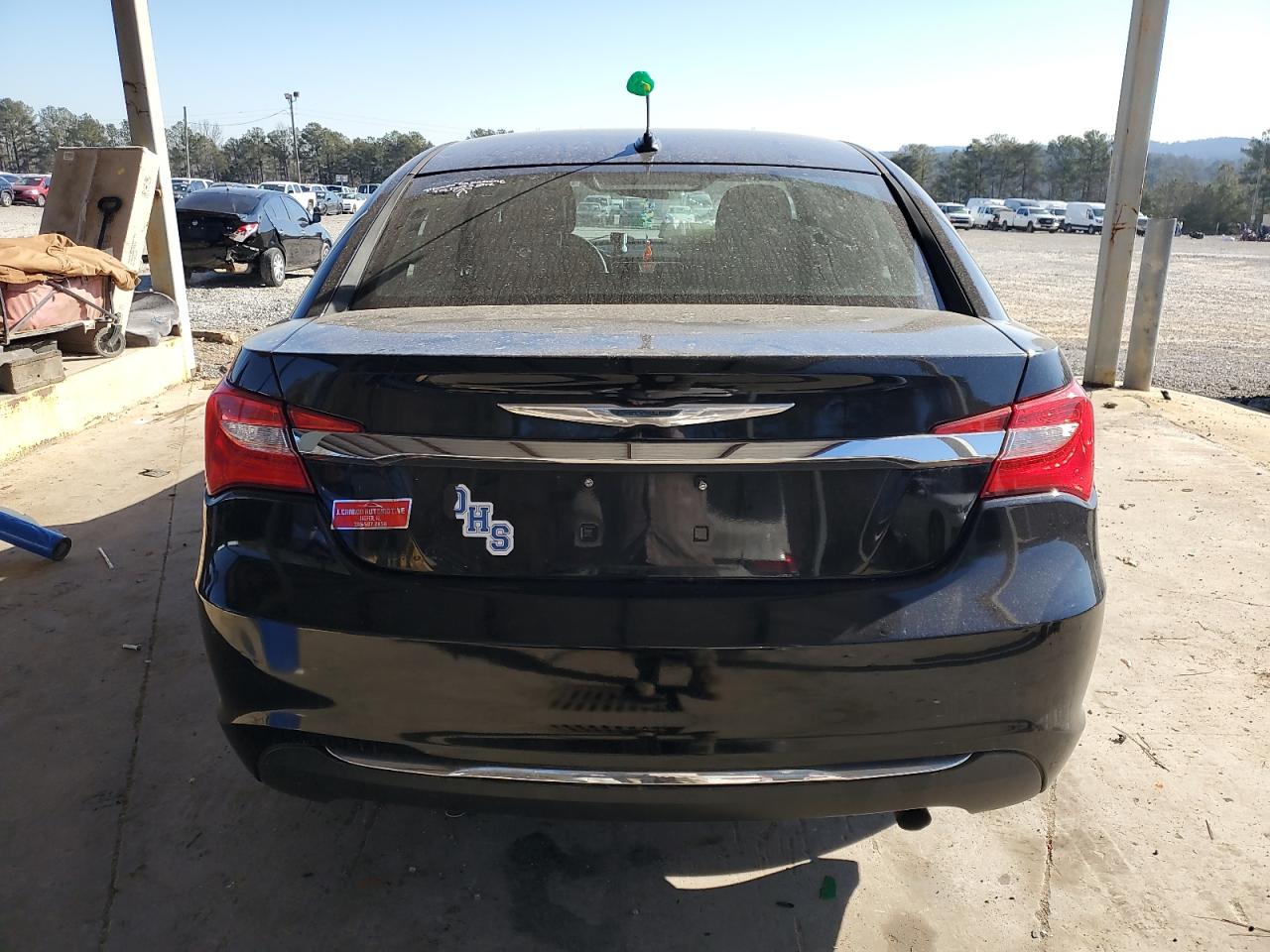 2013 Chrysler 200 VIN 1C3CCBAB1DN733395 Copart auction photo, frame damage / front end damage thumbnail 6