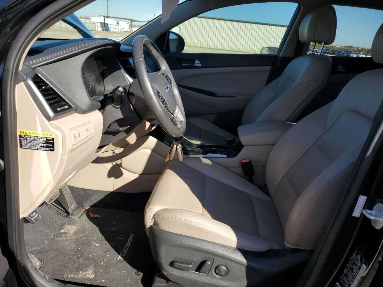 2017 Hyundai Tucson VIN KM8J33A41HU363289 Copart auction photo, mechanical damage thumbnail 7