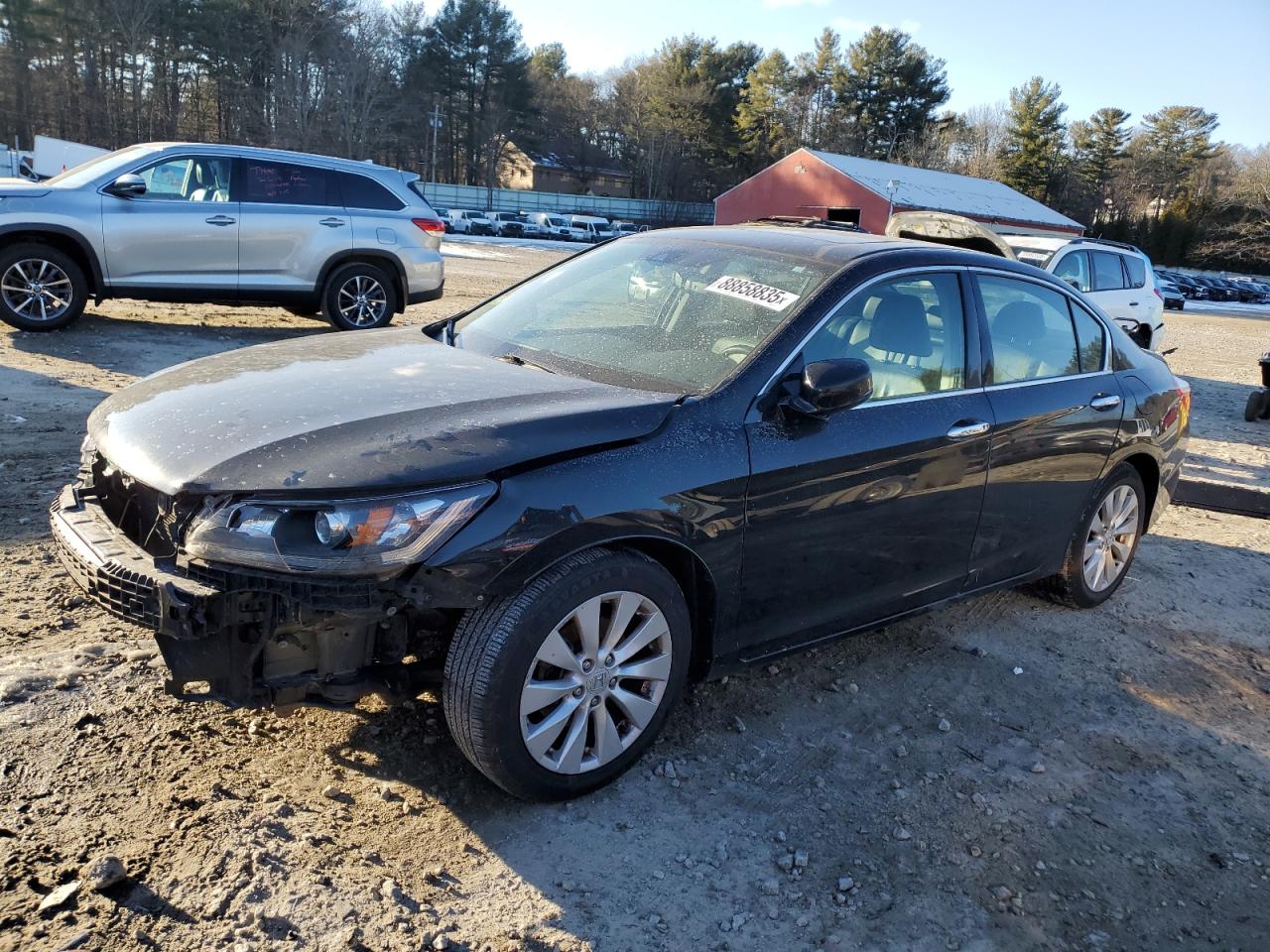 2014 Honda Accord VIN 1HGCR3F84EA011376