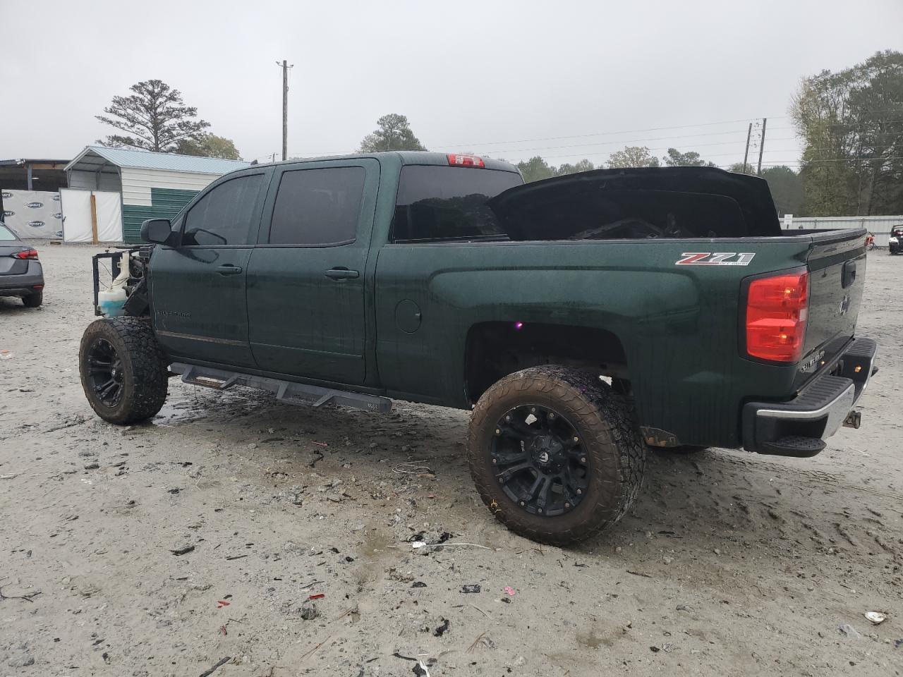 2015 Chevrolet Silverado VIN 3GCUKREC0FG253908 Copart auction photo, front end damage thumbnail 2