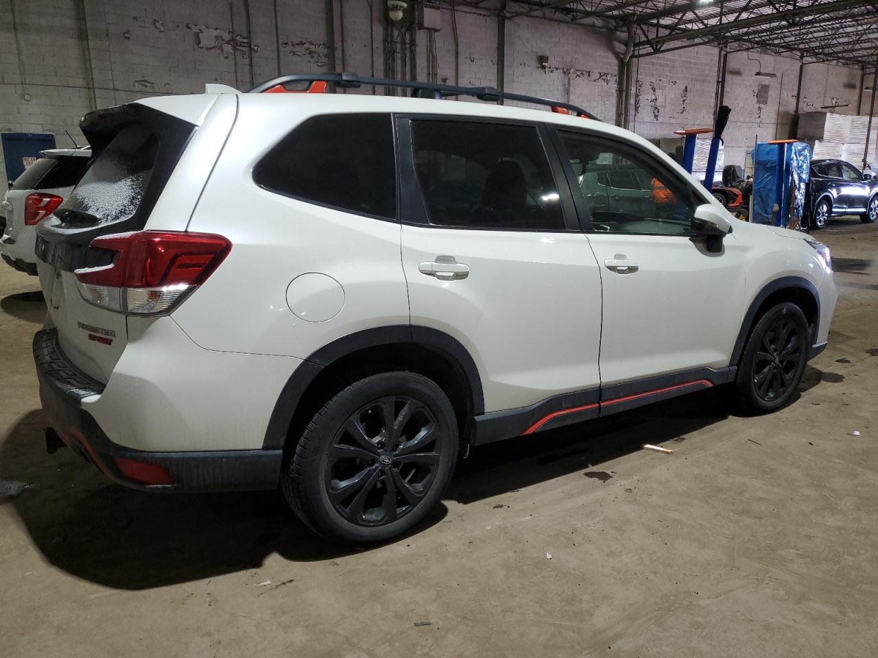 2019 Subaru Forester VIN JF2SKAPC9KH424985 Copart auction photo, front end damage thumbnail 3