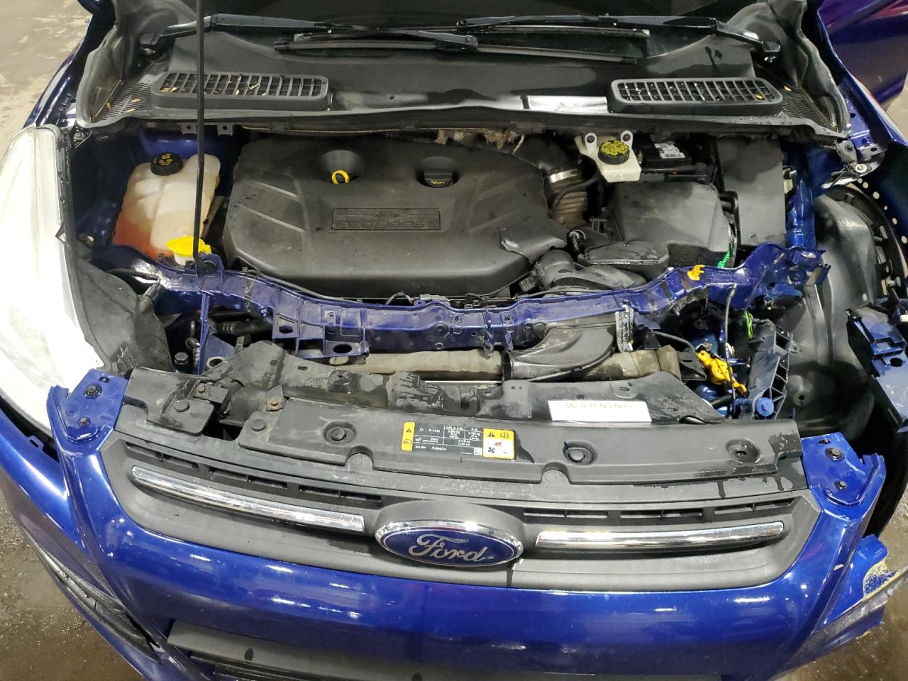 2014 Ford Escape VIN 1FMCU9G95EUB56363 Copart auction photo, front end damage thumbnail 13
