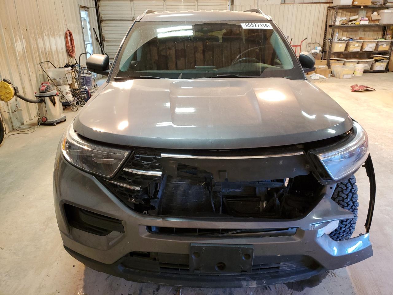 2022 Ford Explorer VIN 1FMSK8DH7NGA80781 Copart auction photo, front end / minor dent/scratches damage thumbnail 5