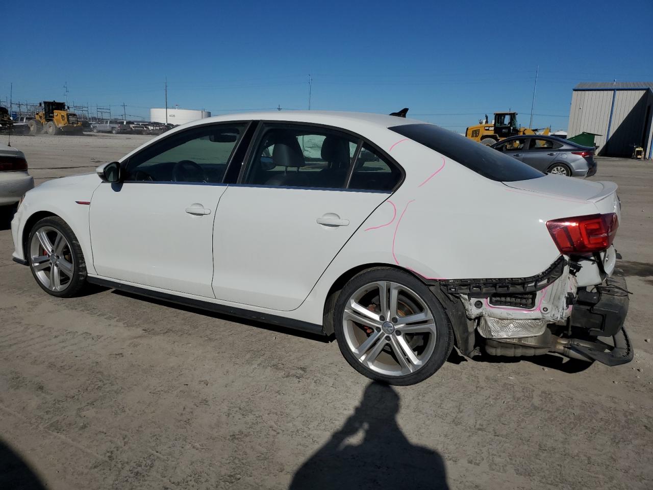 2017 Volkswagen Jetta VIN 3VW5T7AJ9HM410637 Copart auction photo, rear end / minor dent/scratches damage thumbnail 2