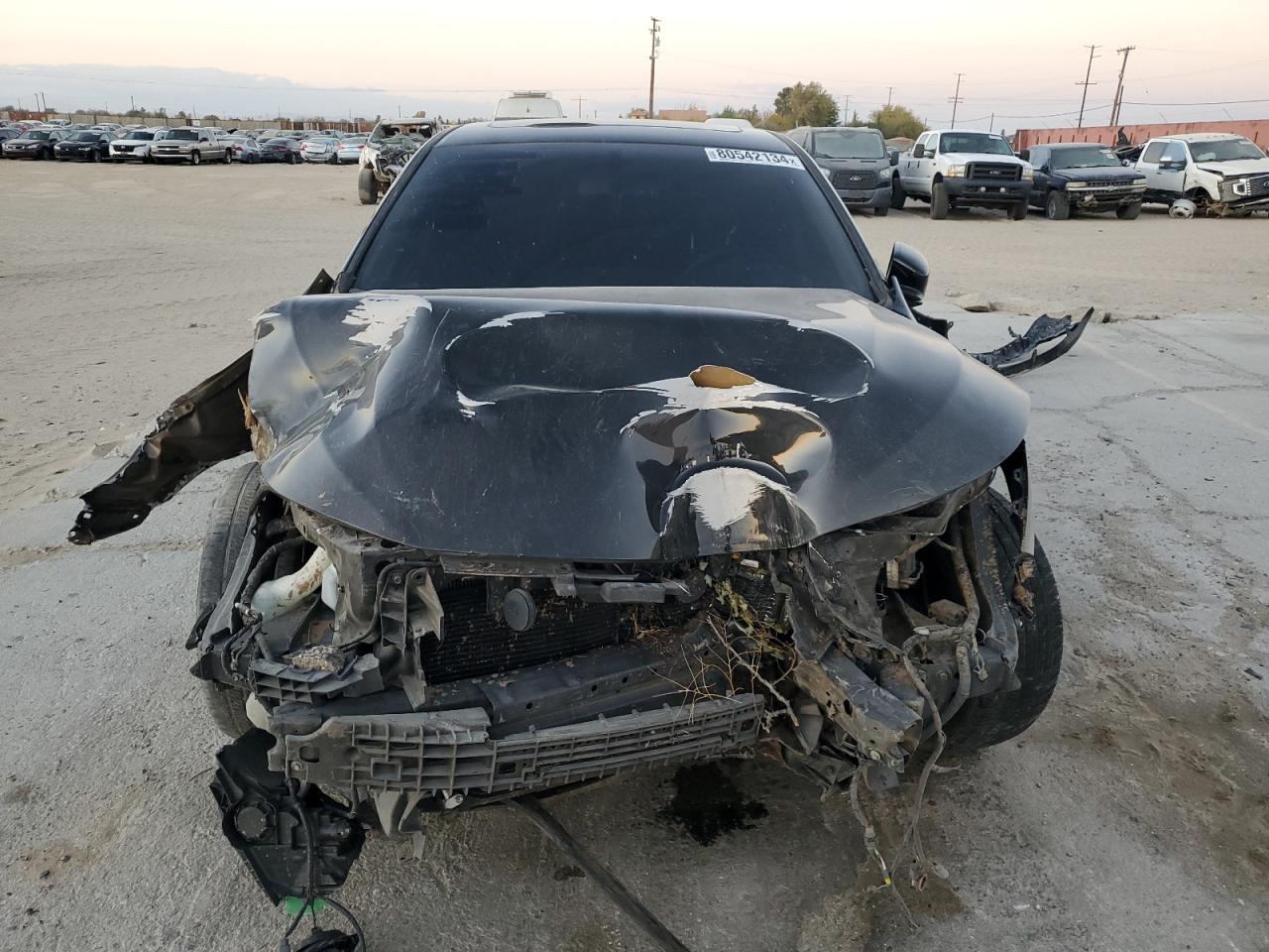 2016 Honda Accord VIN 1HGCR2F80GA107499 Copart auction photo, front end / rear end damage thumbnail 5