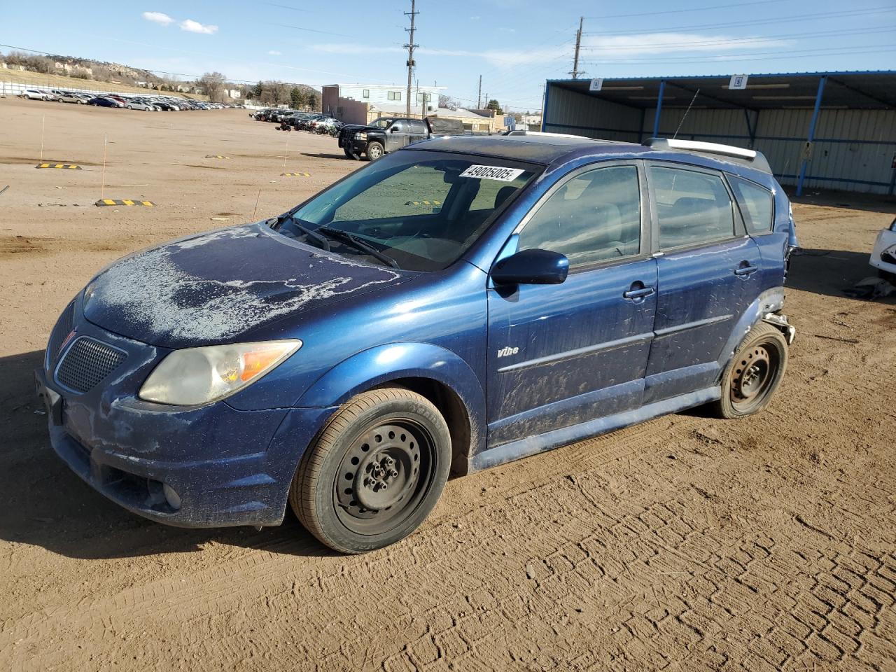 2007 Pontiac Vibe VIN 5Y2SL67847Z414032 - Copart auction photo