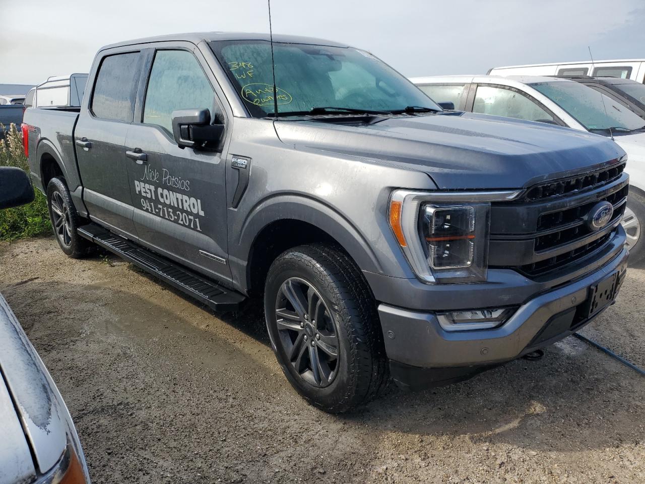 2022 Ford F-150 VIN 1FTFW1EDXNFB24209 Copart auction photo, water/flood damage thumbnail 4