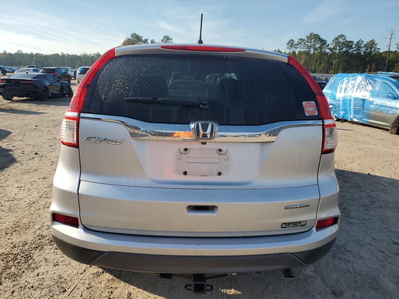 2016 Honda CR-V VIN 2HKRM3H49GH537838 Copart auction photo, front end damage thumbnail 6