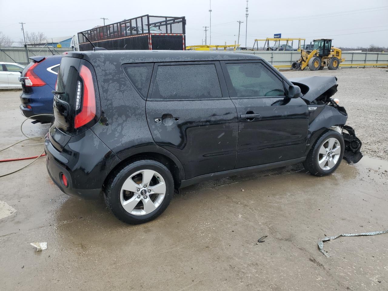 2018 KIA Soul VIN KNDJN2A20J7904649 Copart auction photo, front end damage thumbnail 3