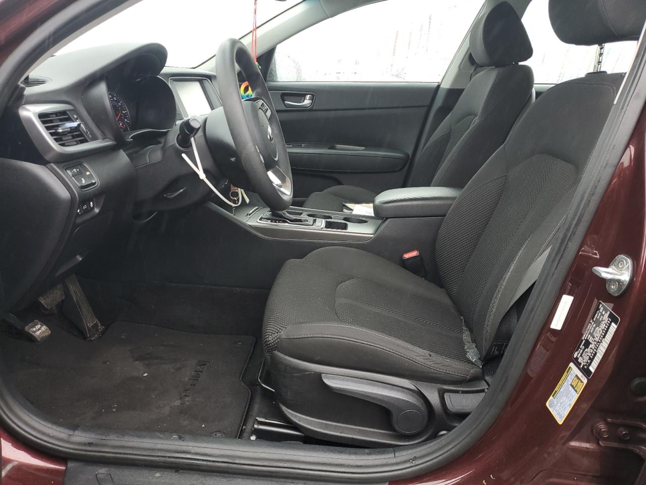 2019 KIA Optima VIN 5XXGT4L3XKG338252 Copart auction photo, rear end damage thumbnail 7