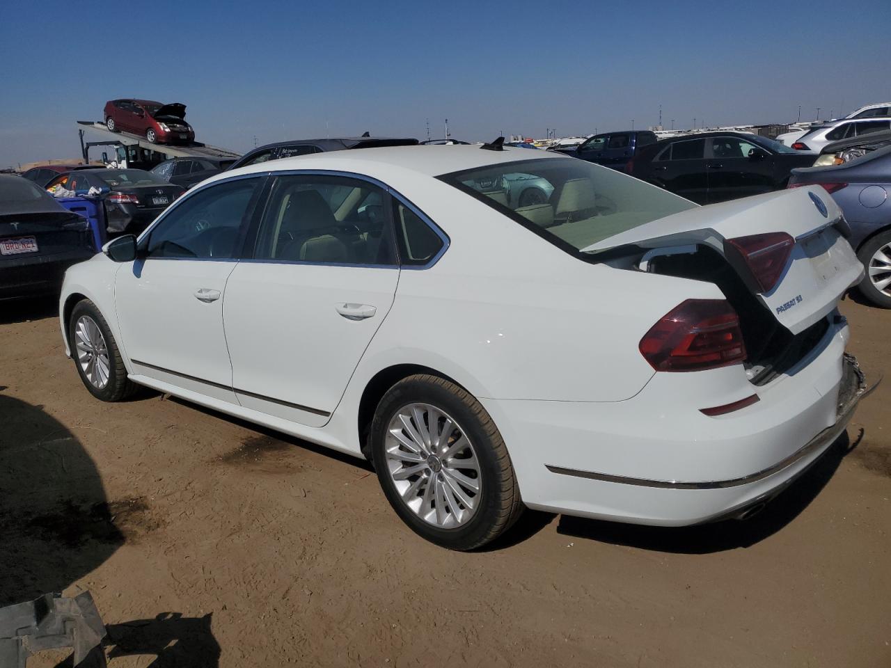 2017 Volkswagen Passat VIN 1VWBT7A38HC049326 Copart auction photo, rear end damage thumbnail 2