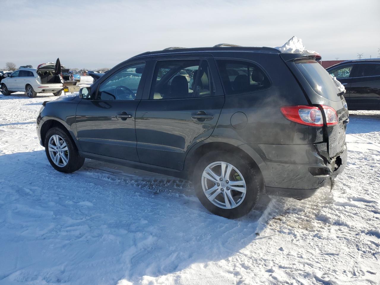 2010 Hyundai Santa Fe VIN 5NMSH4AG9AH339894 Copart auction photo, front end / minor dent/scratches damage thumbnail 2