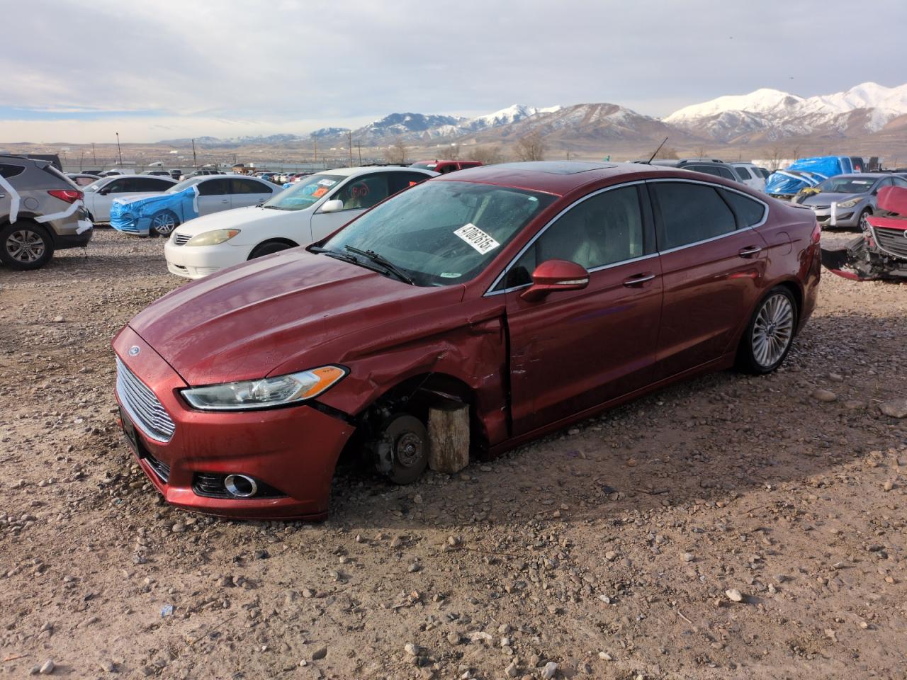 2014 Ford Fusion VIN 3FA6P0K92ER320032