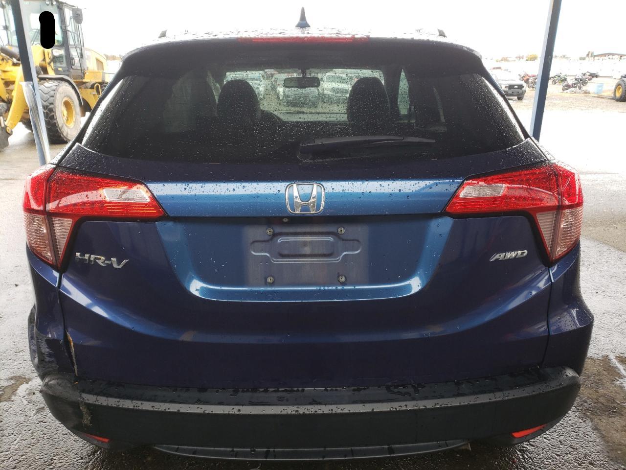 2017 Honda HR-V VIN 3CZRU6H76HM717313 Copart auction photo, front end / rear end damage thumbnail 6