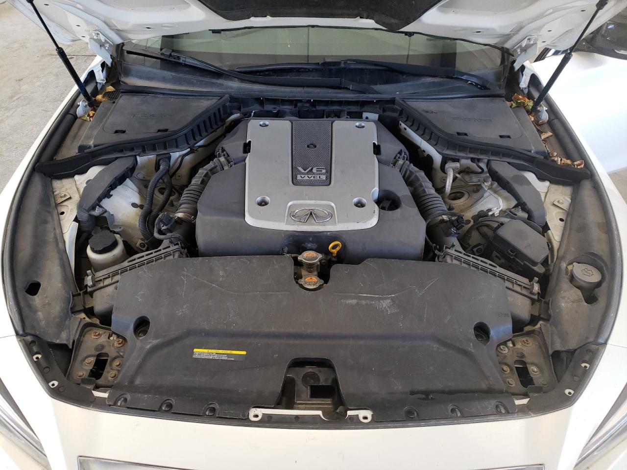 2014 Infiniti Q50 VIN JN1BV7AR9EM686459 Copart auction photo, side damage thumbnail 11
