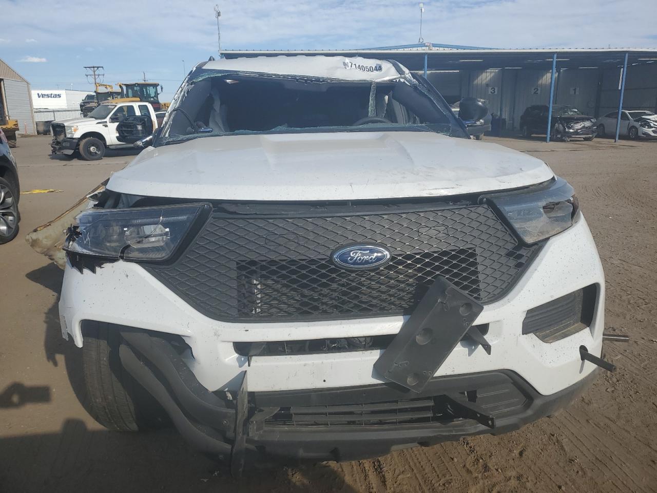 2020 Ford Explorer VIN 1FM5K8AW8LGC62969 Copart auction photo, all over damage thumbnail 5