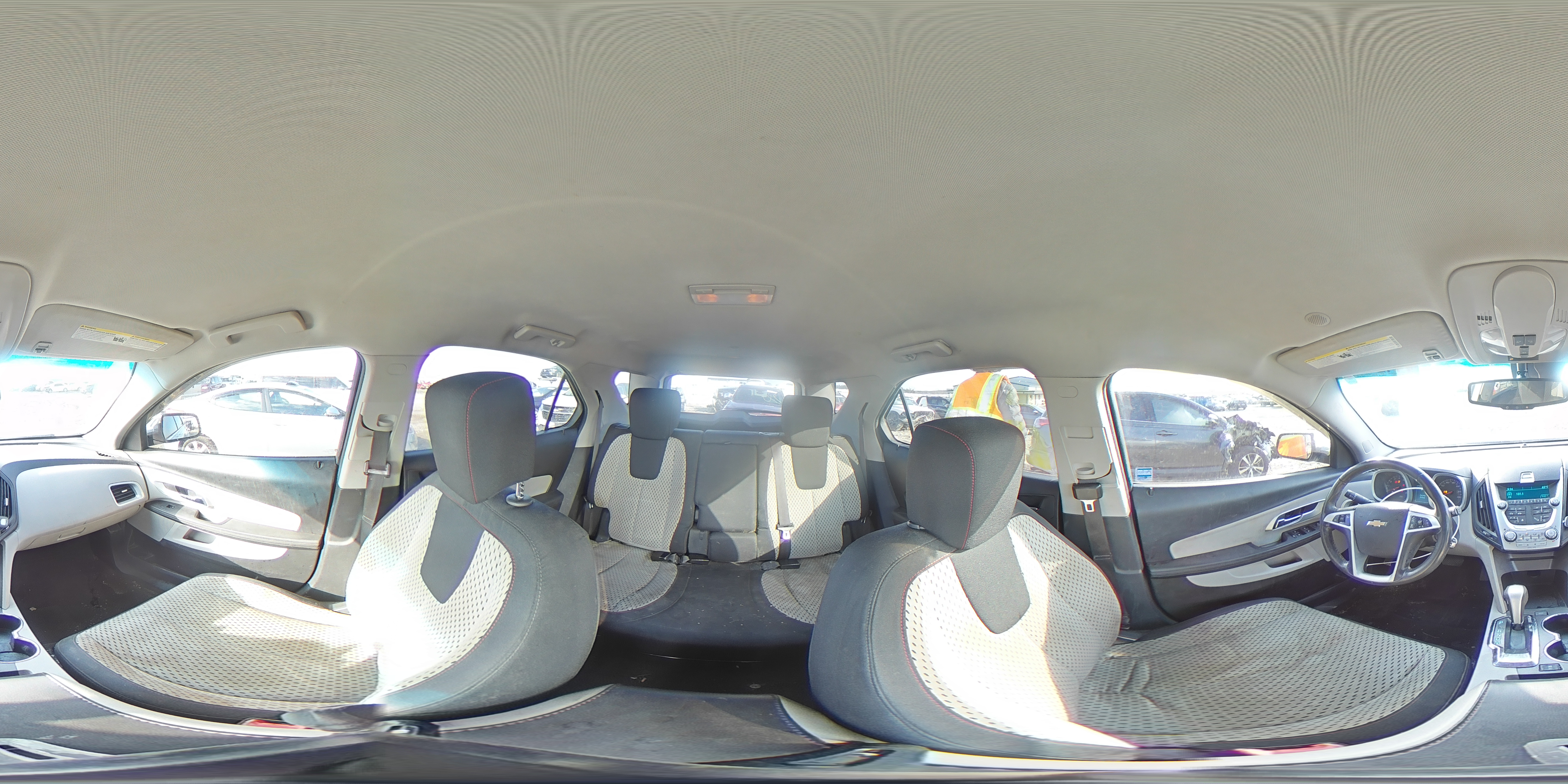 2011 Chevrolet Equinox VIN 2GNALBEC4B1286380 Copart auction photo, all over damage thumbnail 14