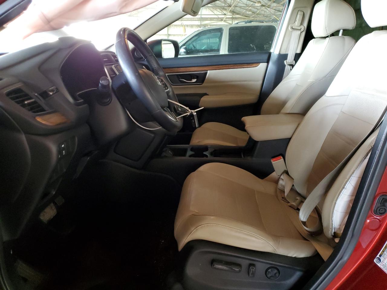 2017 Honda CR-V VIN 5J6RW1H91HL016582 Copart auction photo, side / rear end damage thumbnail 7