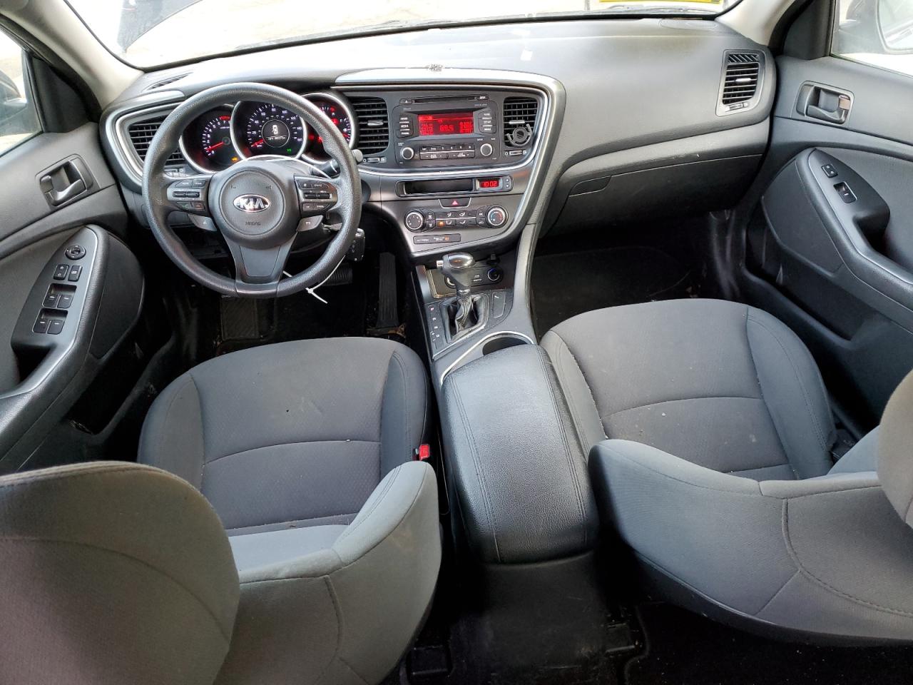 2015 KIA Optima VIN KNAGM4A79F5660133 Copart auction photo, rear end damage thumbnail 8