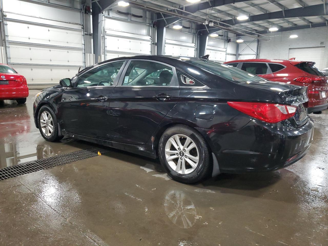 2011 Hyundai Sonata VIN 5NPEB4ACXBH195255 Copart auction photo, vandalism damage thumbnail 2